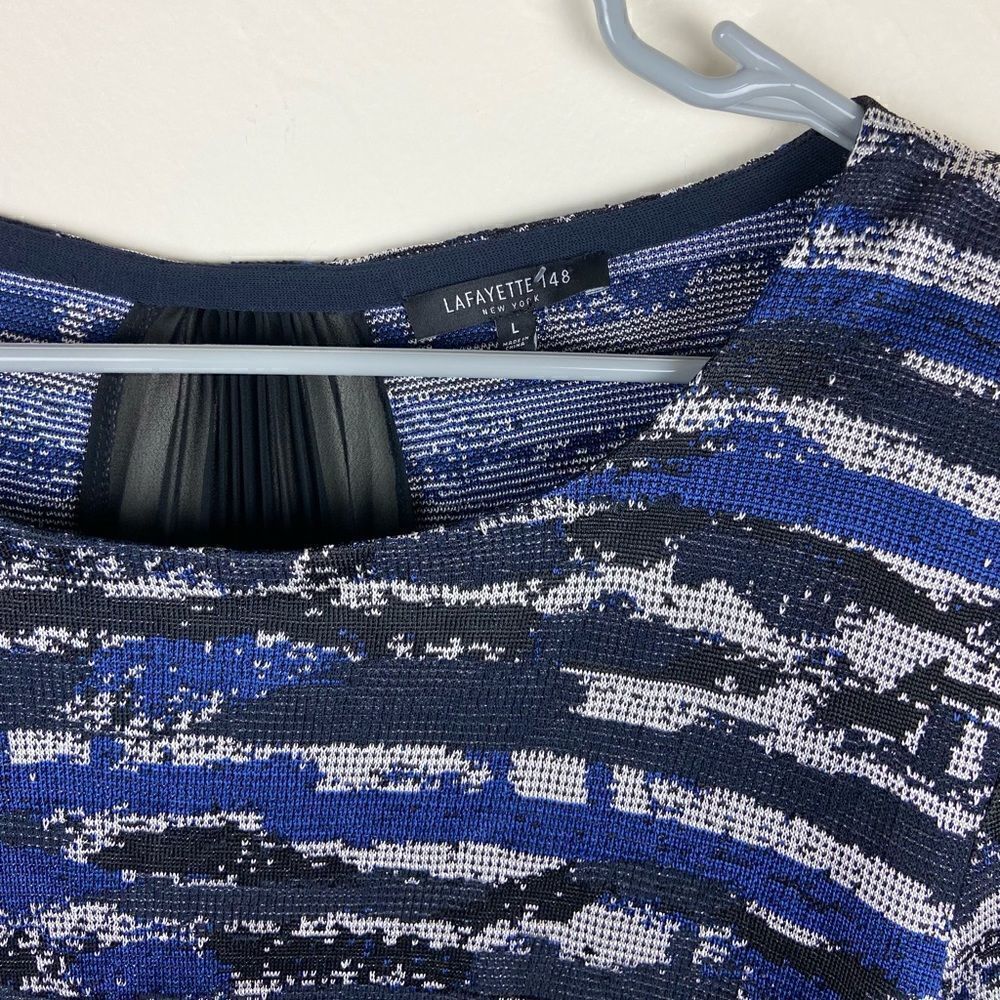 Lafayette 148 Knit Flutter-Back Sweater - Picture 6 of 6